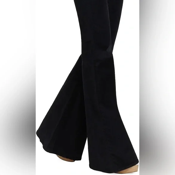 Veronica Beard Velvet Flared Pants - Picture 9 of 12